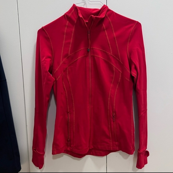 Lululemon Define Jacket - Dark Red - Picture 6 of 9